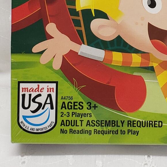 Chutes and Ladders Board Game Hasbro Sealed NOS Ages 3+ Educational Party Gift - Picture 3 of 10